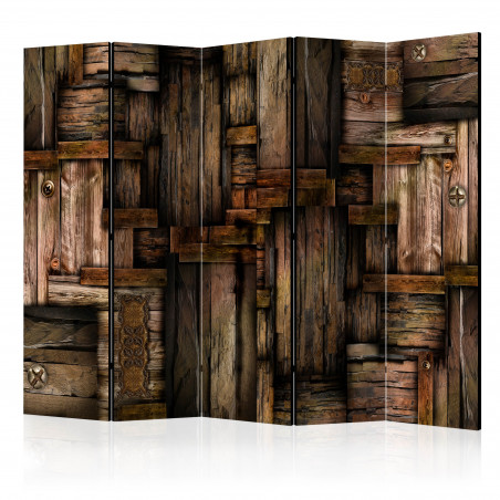 Paravan Wooden Puzzle Ii [Room Dividers] 225 cm x 172 cm-01