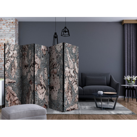 Paravan Grey Stopper Ii [Room Dividers] 225 cm x 172 cm-01