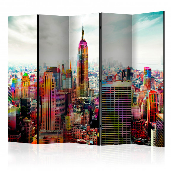 Paravan Colors Of New York City Ii [Room Dividers] 225 cm x 172 cm