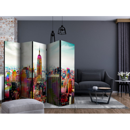 Paravan Colors Of New York City Ii [Room Dividers] 225 cm x 172 cm-01