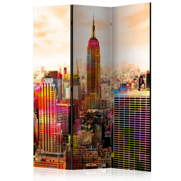 Paravan Colors Of New York City Iii [Room Dividers] 135 cm x 172 cm