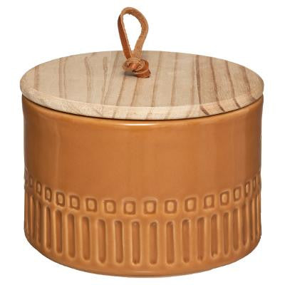 Cutie ceramica Safari galben