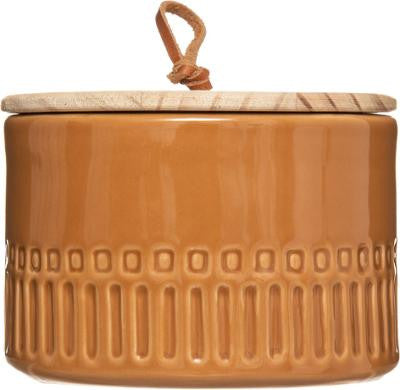 Cutie ceramica Safari galben