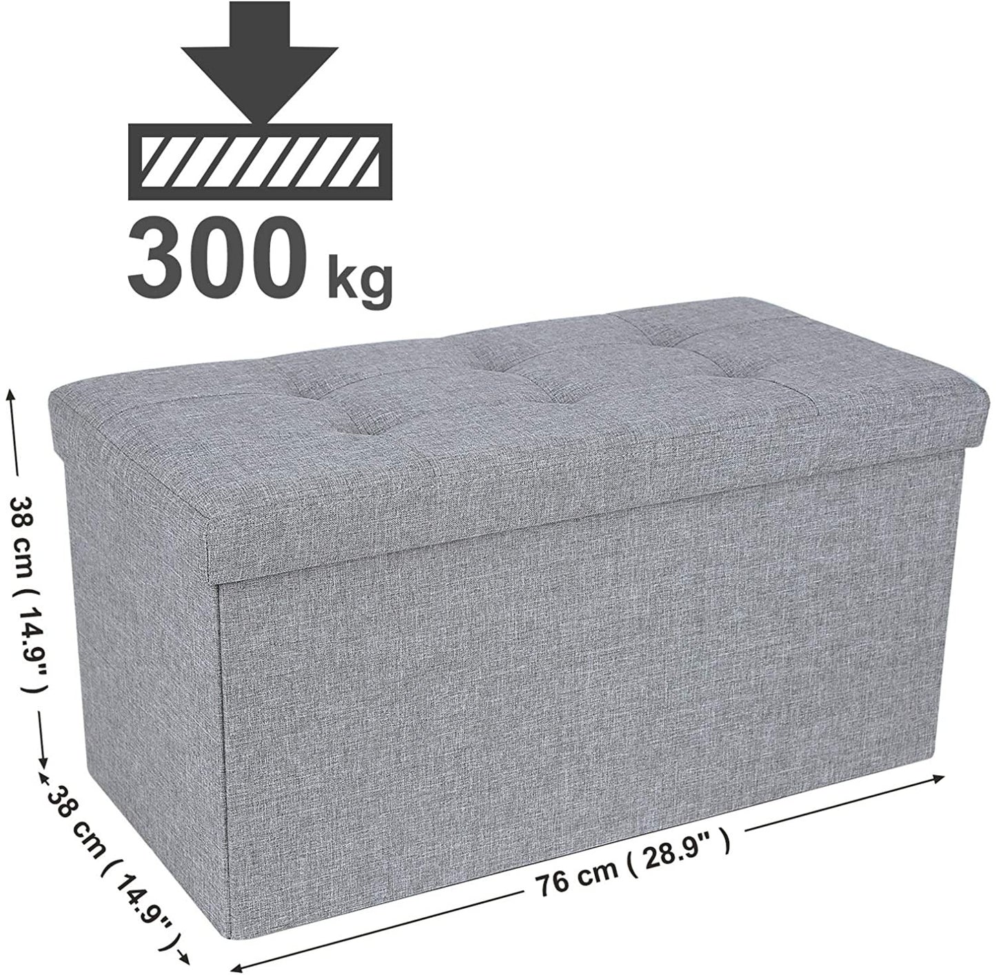 Taburet Pliant Light Grey