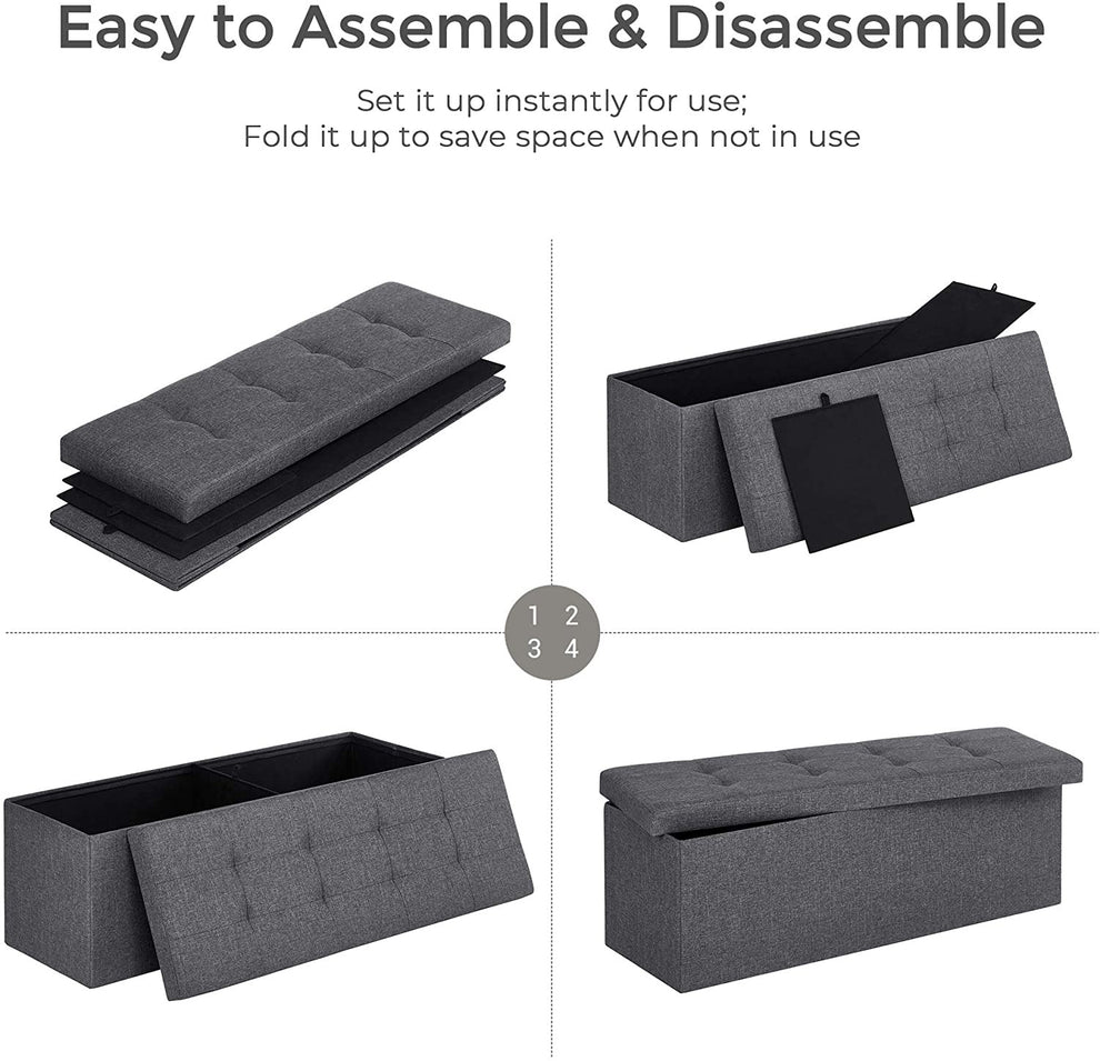 Taburet Pliant Dark Grey