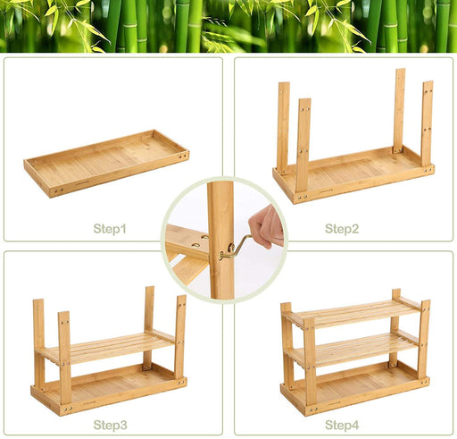 Organizator Pantofi Bamboo