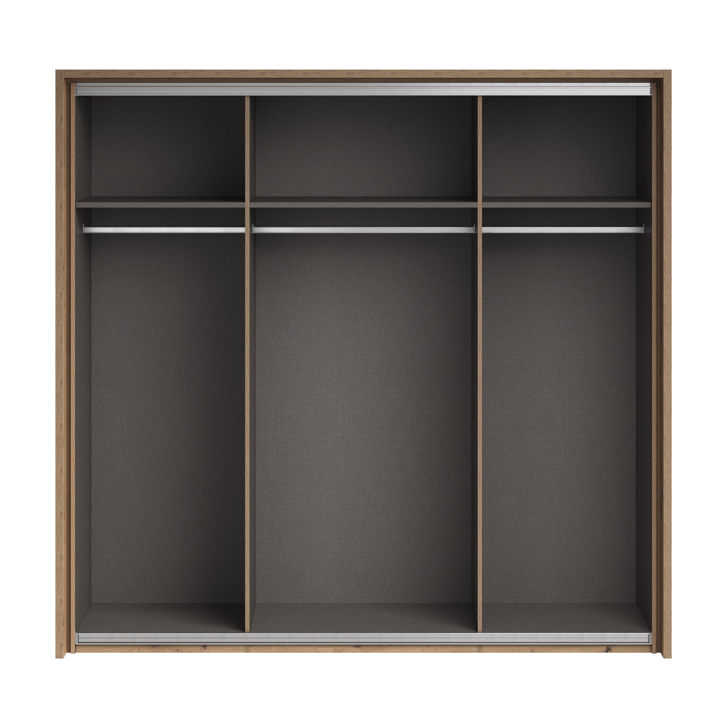 Dulap Cu Rama Prestige Stejar Natur, 225.1 Cm