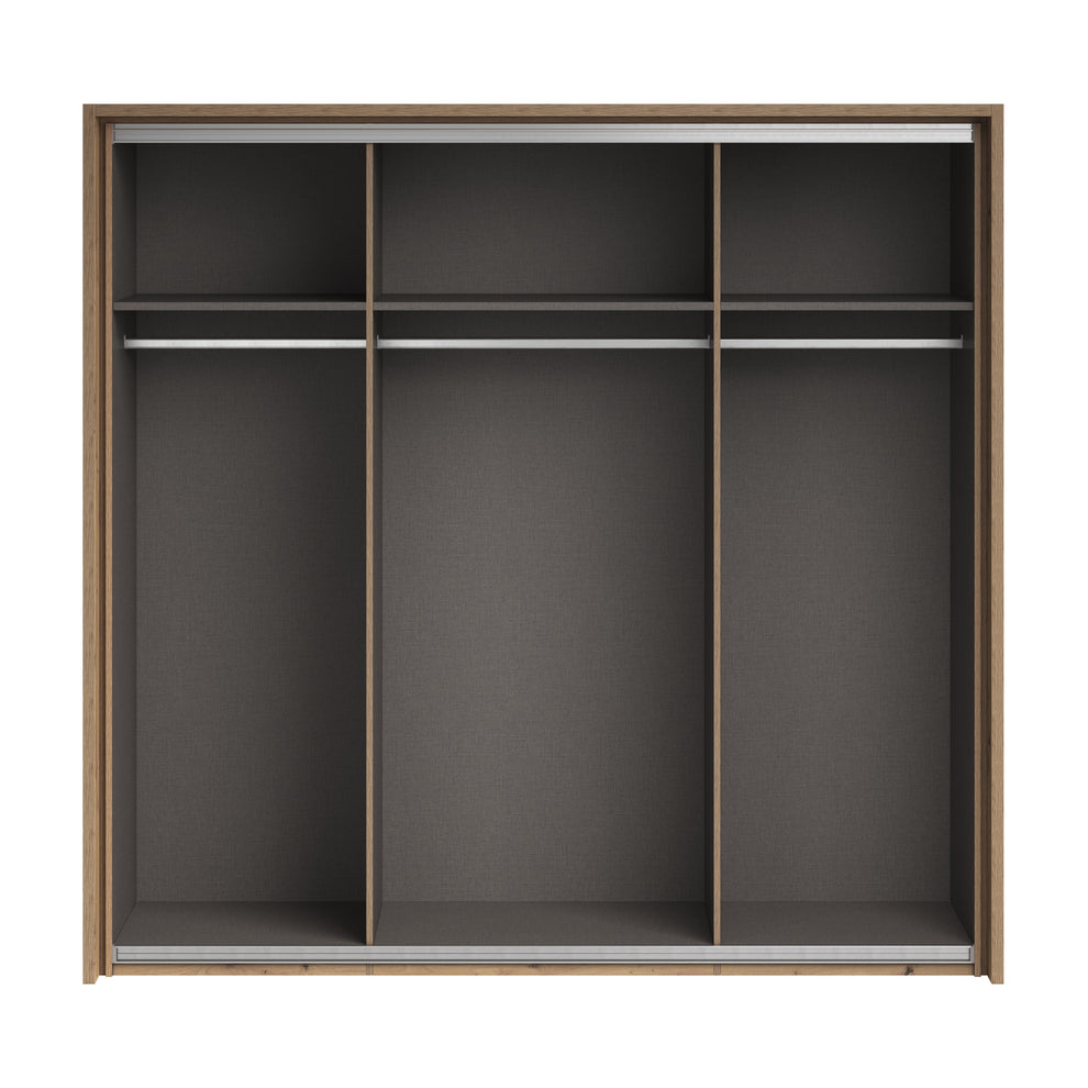 Dulap Cu Rama Prestige Stejar Natur, 225.1 Cm