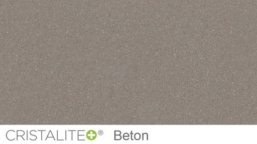 Chiuveta bucatarie Schock Ronda D-100L Cristalite Concrete, granit, reversibila, montare pe blat 65 x 50 cm