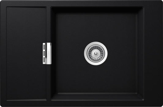Chiuveta bucatarie Schock Mono D-100XS Cristadur Puro, granit, reversibila, montare pe blat 78 x 51 cm