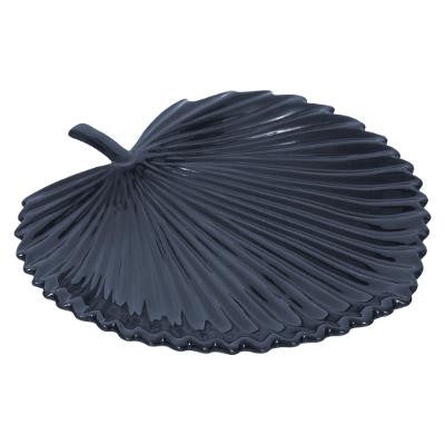 Decoratiune Leaf Albastru