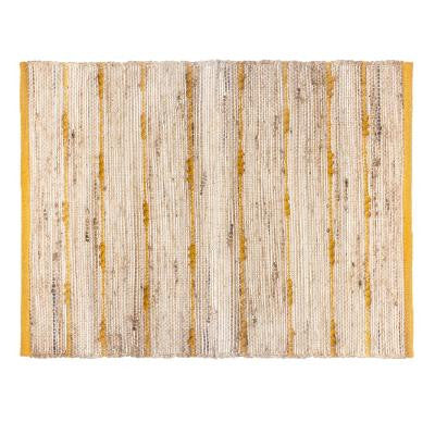 Covor Iuta Stripes Galben 60 X 90 cm
