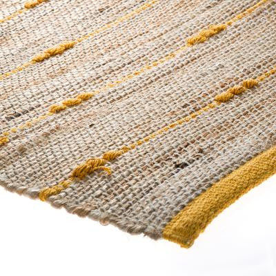Covor Iuta Stripes Galben 60 X 90 cm