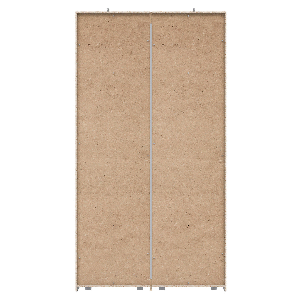 Dulap cu 2 usi culisante Olivier, 2 Usi, Alb, 120.1 Cm