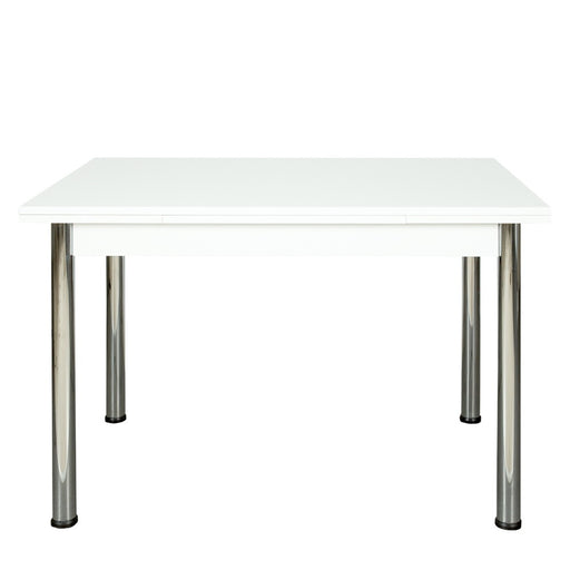 Set Masa Extensibila cu 4 Scaune  Artemis, Alb