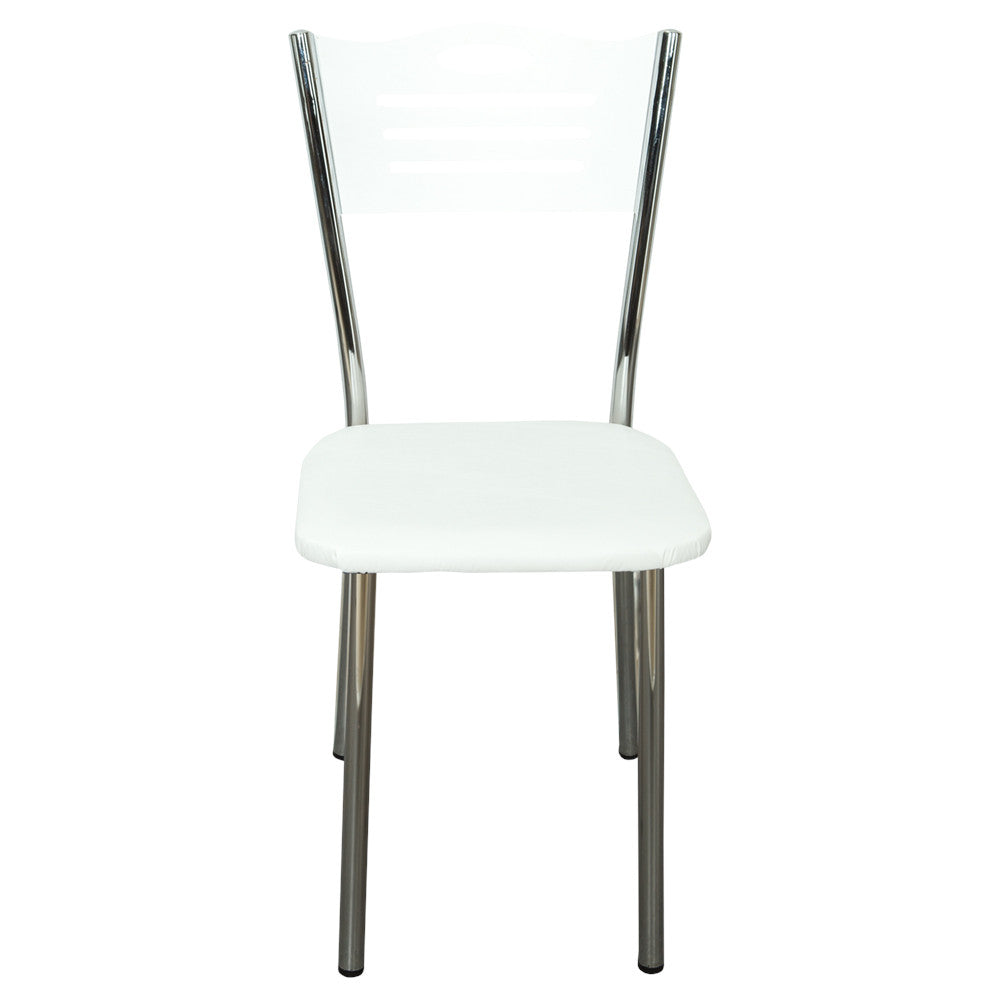 Set Masa Extensibila cu 4 Scaune  Artemis, Alb