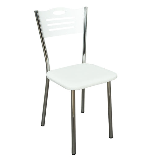 Set Masa Extensibila cu 4 Scaune  Artemis, Alb