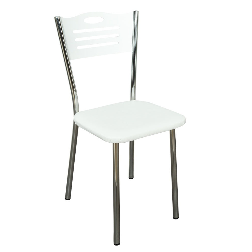 Set Masa Extensibila cu 4 Scaune  Artemis, Alb