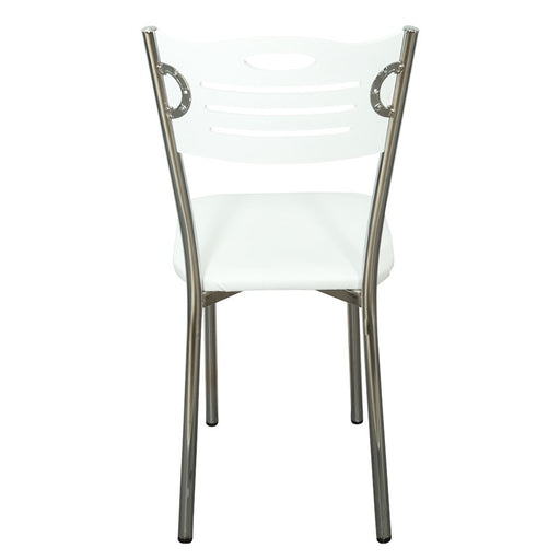 Set Masa Extensibila cu 4 Scaune  Artemis, Alb