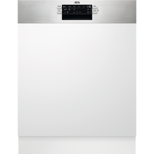 Masina De Spalat Vase Incorporabila AEG FEE53610ZM, SatelliteClean, Inverter, 13 Seturi, D, Inox, 60 Cm