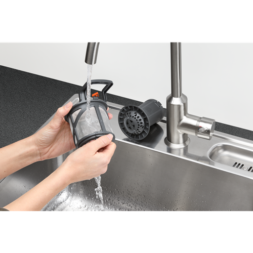 Masina De Spalat Vase Incorporabila AEG FEE53610ZM, SatelliteClean, Inverter, 13 Seturi, D, Inox, 60 Cm