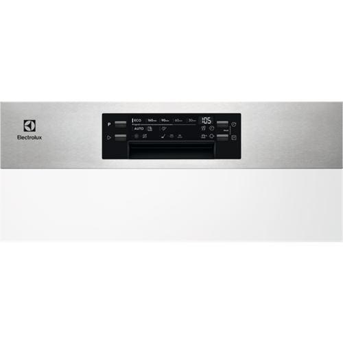 Masina De Spalat Vase Incorporabila Electrolux EEM69300IX, MaxiFlex, 15 Seturi, Inverter, D, Inox, 81.8 x 59.6 x 57.5 Cm