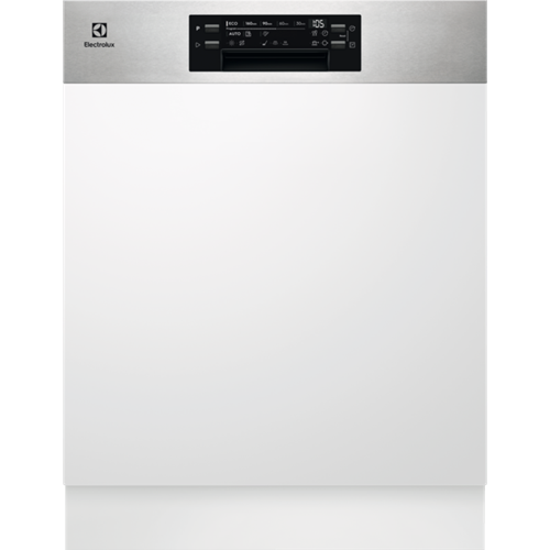 Masina De Spalat Vase Incorporabila Electrolux EEM48300IX, MaxiFlex, 14 Seturi, Inverter, D, Inox, 81.8 x 59.6 x 57.5 Cm
