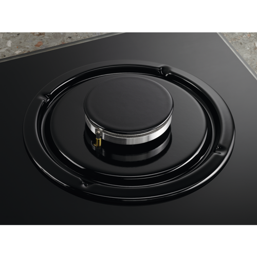 Plita Gaz Electrolux KGG6407K, Serie 600 Pro, 4 Arzatoare Gaz, Negru, 60 Cm