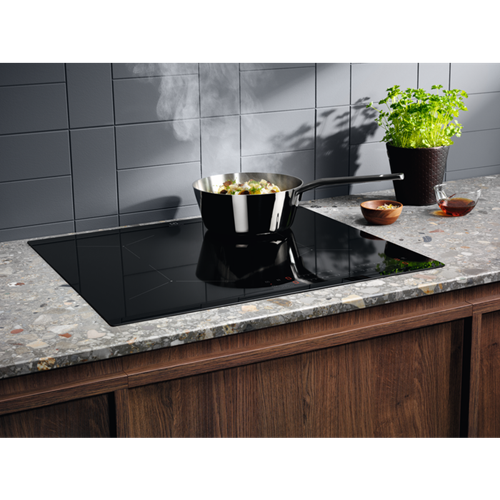 Plita Inductie Electrolux EIT61443B, 4 zone de gatit, Negru, 60 Cm