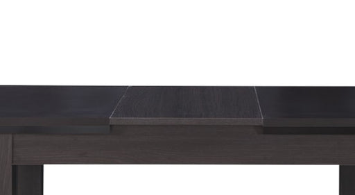 Set masa extensibila Fiona cu 4 Scaune, Brun inchis, 120/160 x 75.6 x 78 cm