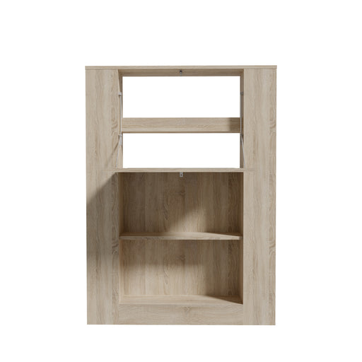 Etajera Multifunctional Sonoma, 88.2 x 120.8 x 18.6 (62.2) Cm