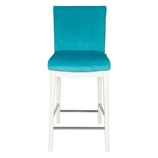 Scaun Bar Sofie, Albastru, 99 x 57 x 43 Cm