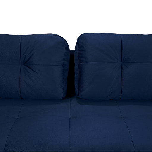 Canapea Extensibila Cu Lada Depozitare Dreamer, Albastru Inchis, 260 x 110 x 100 Cm