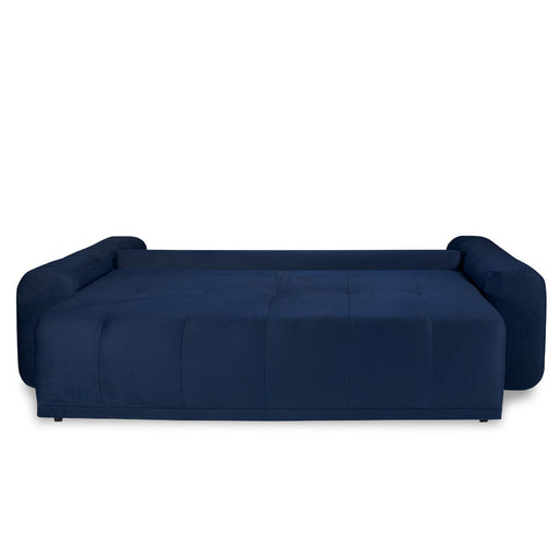 Canapea Extensibila Cu Lada Depozitare Dreamer, Albastru Inchis, 260 x 110 x 100 Cm