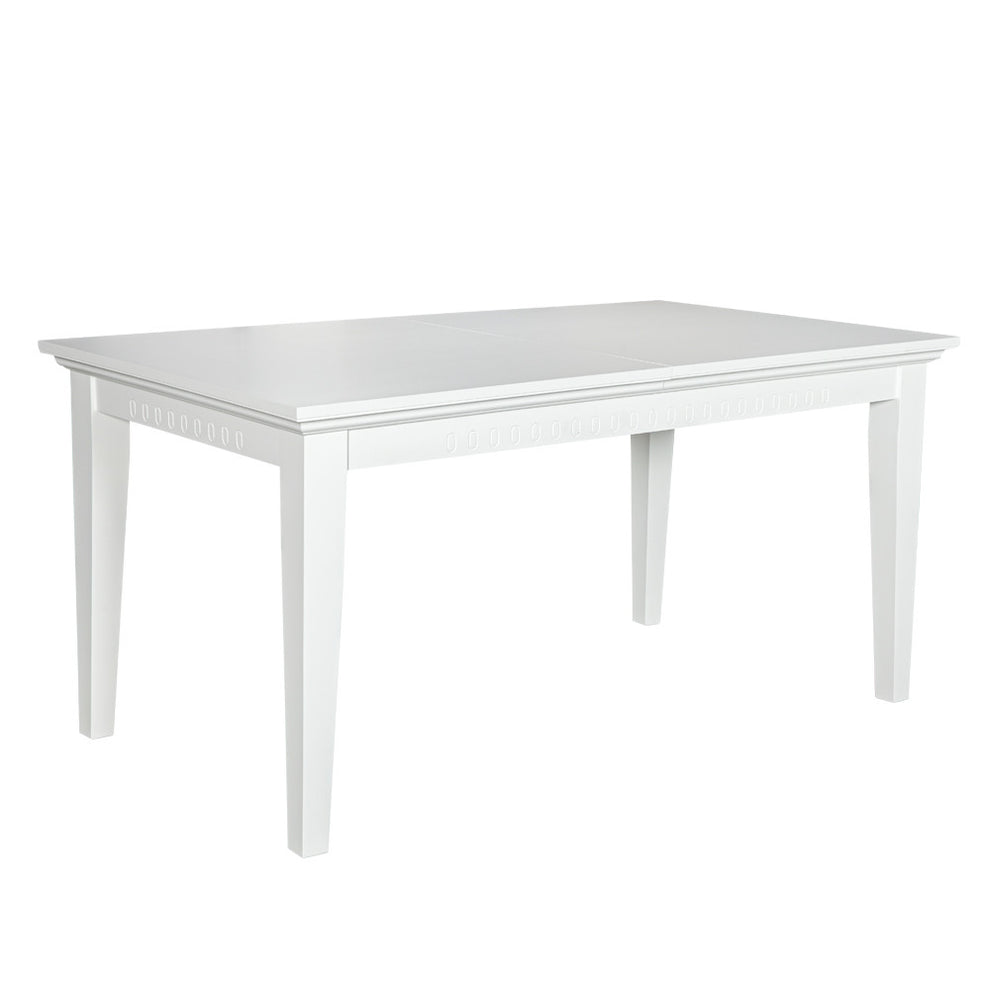 Masa Extensibila Saint Tropez, Vopsit Alb, 160/215 x 90 x 77.5 Cm