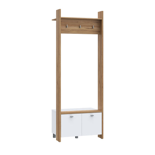 Cuier Ryloth Stejar Catania Si Alb, 74.1 Cm