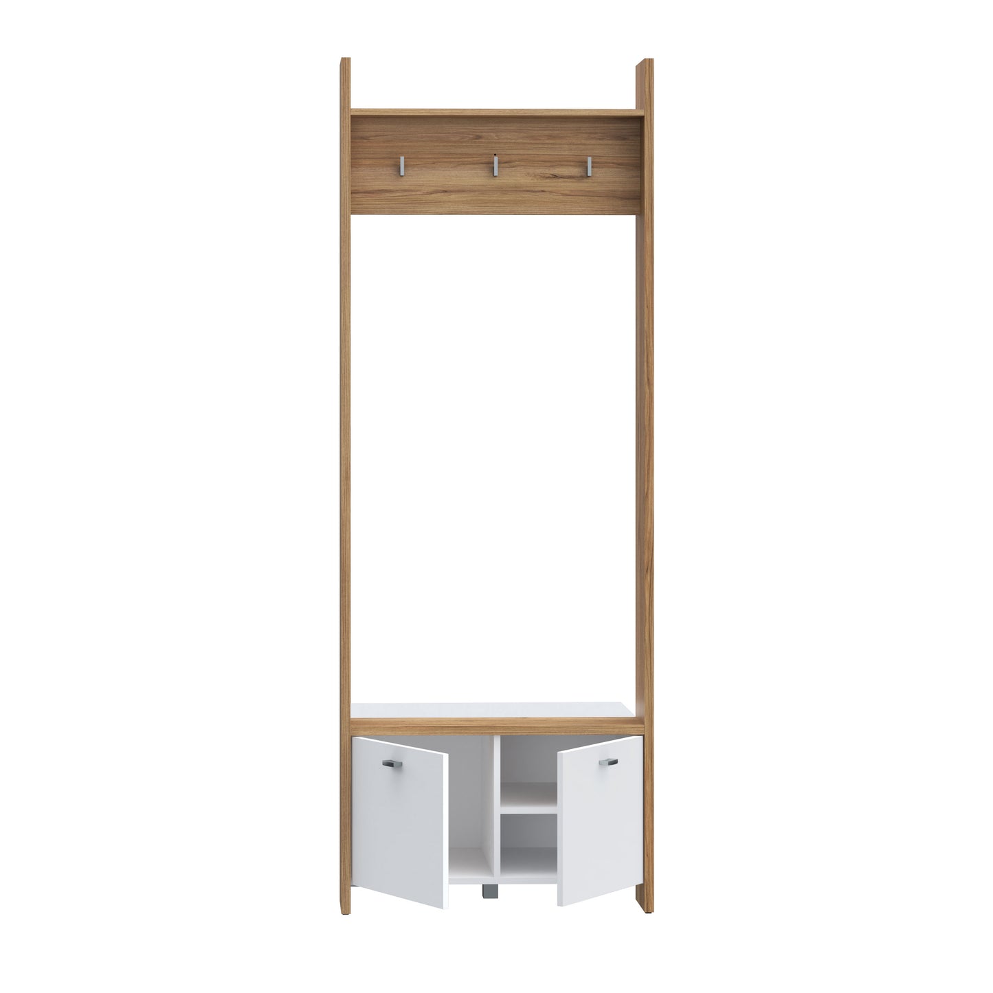 Cuier Ryloth Stejar Catania Si Alb, 74.1 Cm