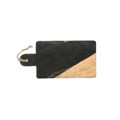 Platou Wood Marble, 30 X 15 Cm