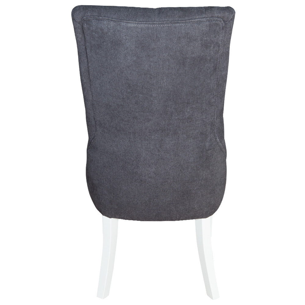 Scaun Carla, Gri, 55.5 x 68 x 107 Cm