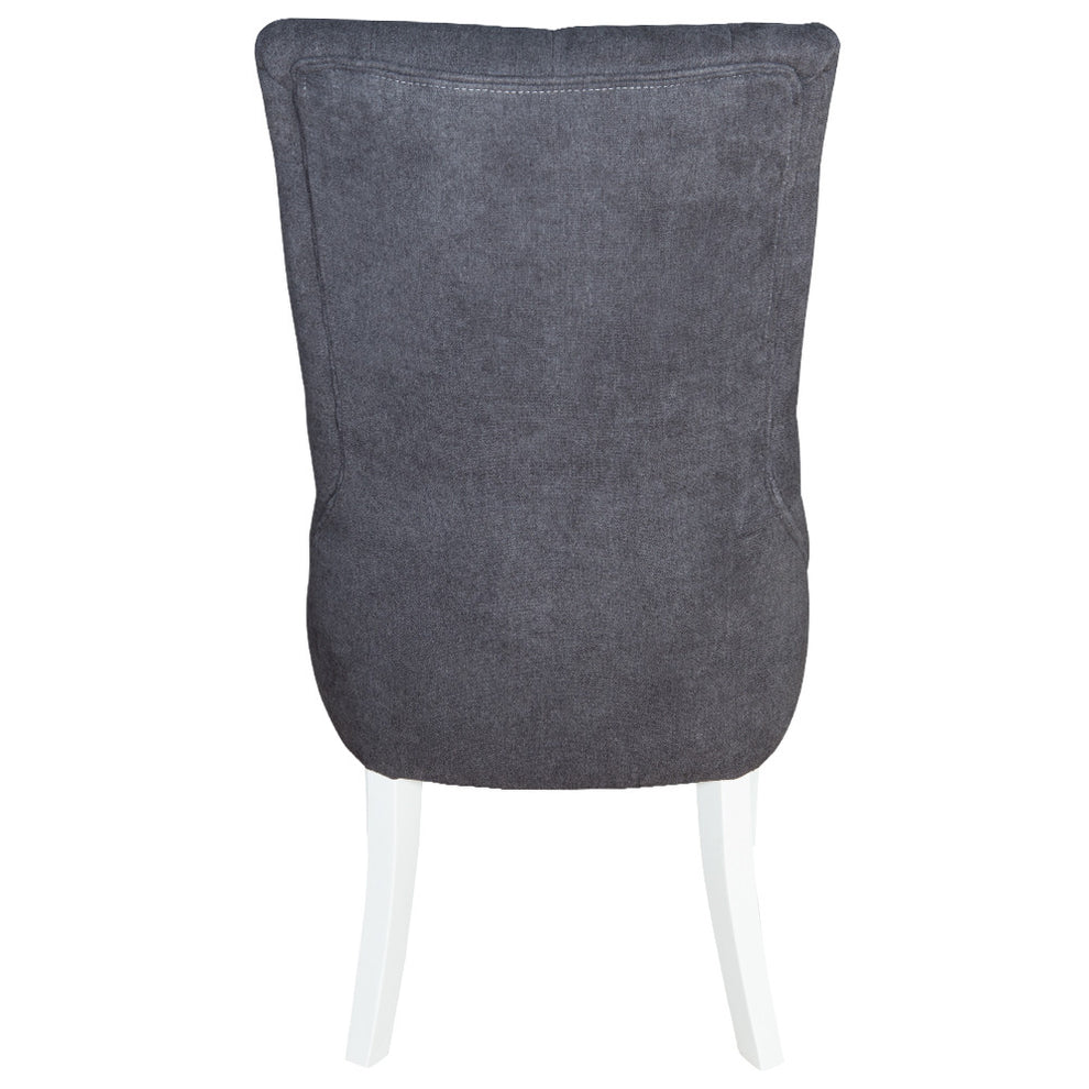 Scaun Carla, Gri, 55.5 x 68 x 107 Cm