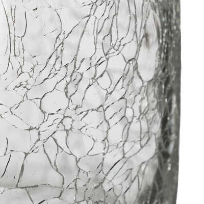 Vaza Crack Transparent H20 Cm