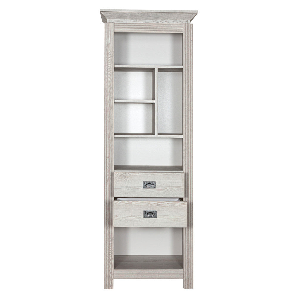 Biblioteca Casablanca Loft Cu 2 Sertare, 68.4 Cm