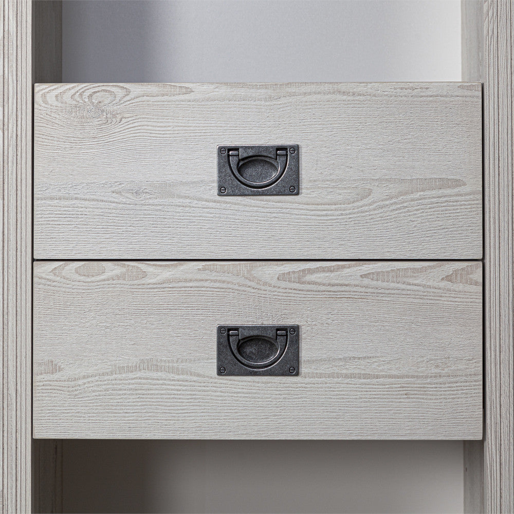 Biblioteca Casablanca Loft Cu 2 Sertare, 68.4 Cm