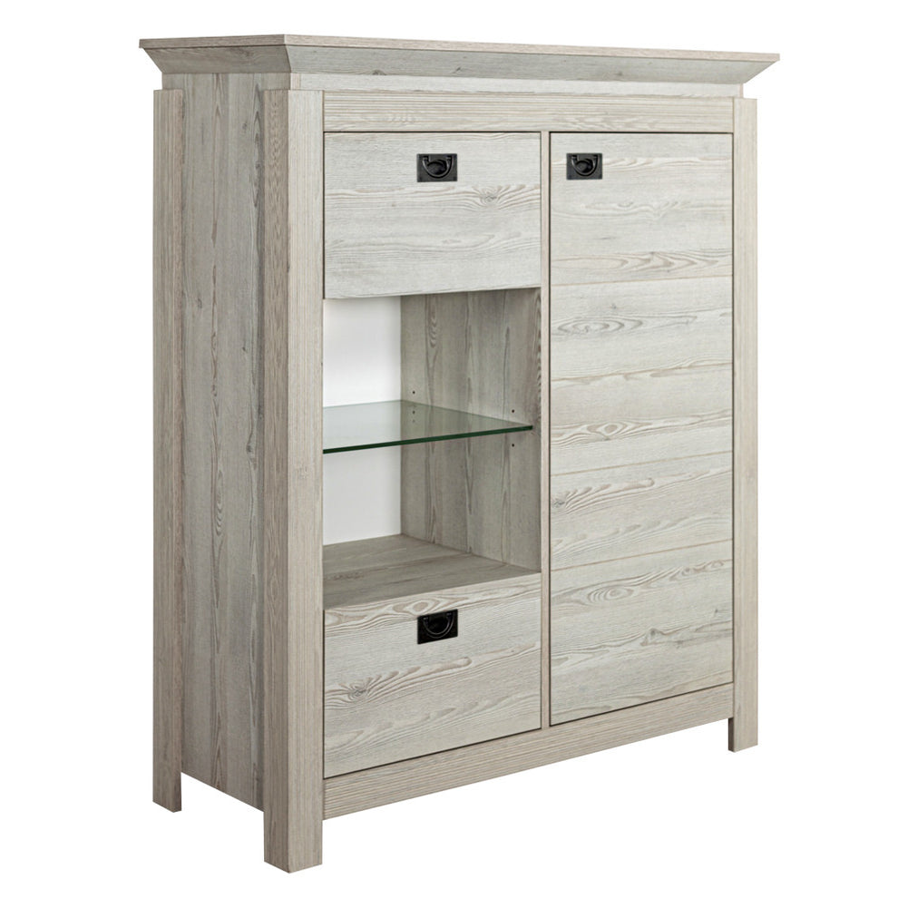 Comoda Bar Casablanca Loft Cu 2 Usi Si 1 Sertar, 118 Cm