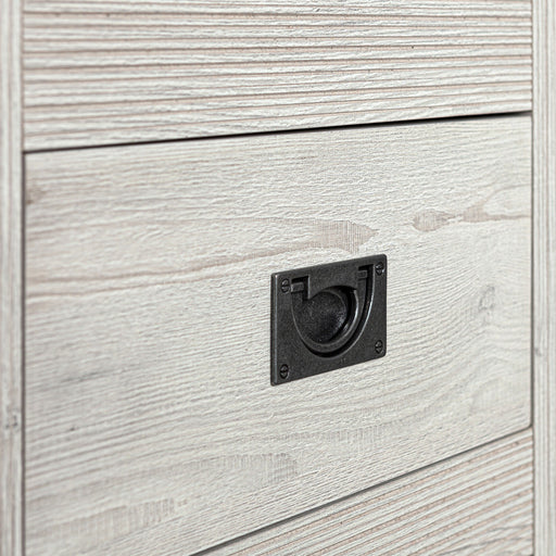 Noptiera Casablanca Loft Cu 1 Sertar Gri, 58.3 Cm