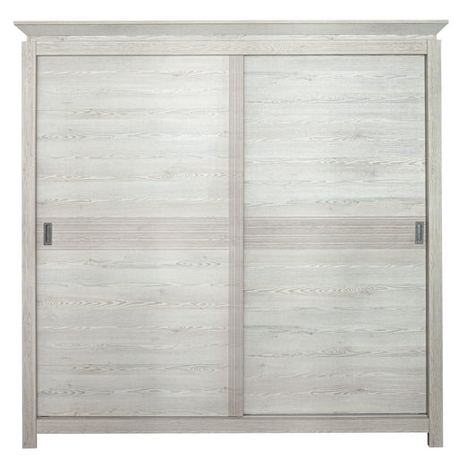 Set Dormitor Casablanca Loft, Pat Cu Dimensiune Saltea 160 X 200, Dulap De 210 Cm, 2 Noptiere