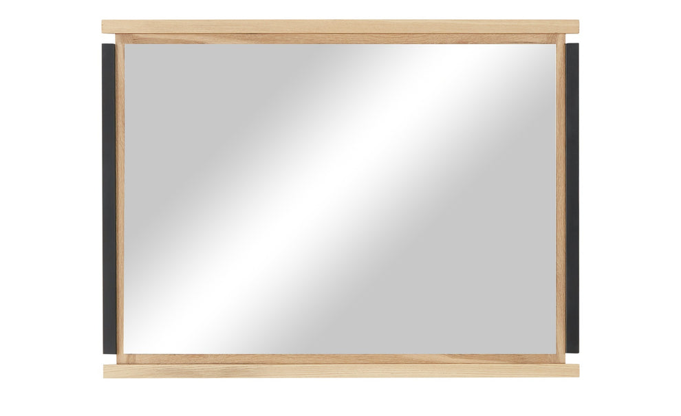 Oglinda Reno, Smoked Oak Furnir Din Lemn Masiv, 100 Cm