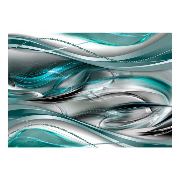 Fototapet Tunnels (Green)-Resigilat