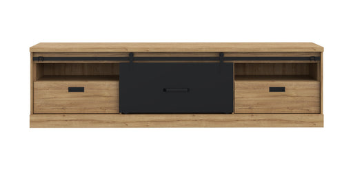 Comoda Tv Kaszimiro, Natur, 203,2 x 56,2 x 52 Cm