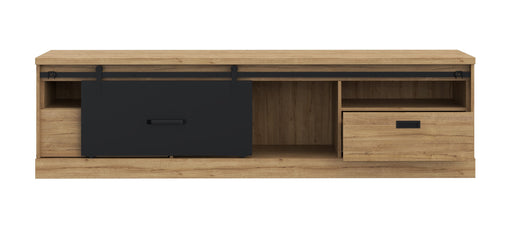 Comoda Tv Kaszimiro, Natur, 203,2 x 56,2 x 52 Cm